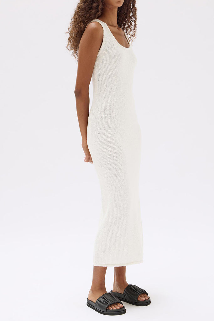 Lucinda Boucle Knit Maxi Dress