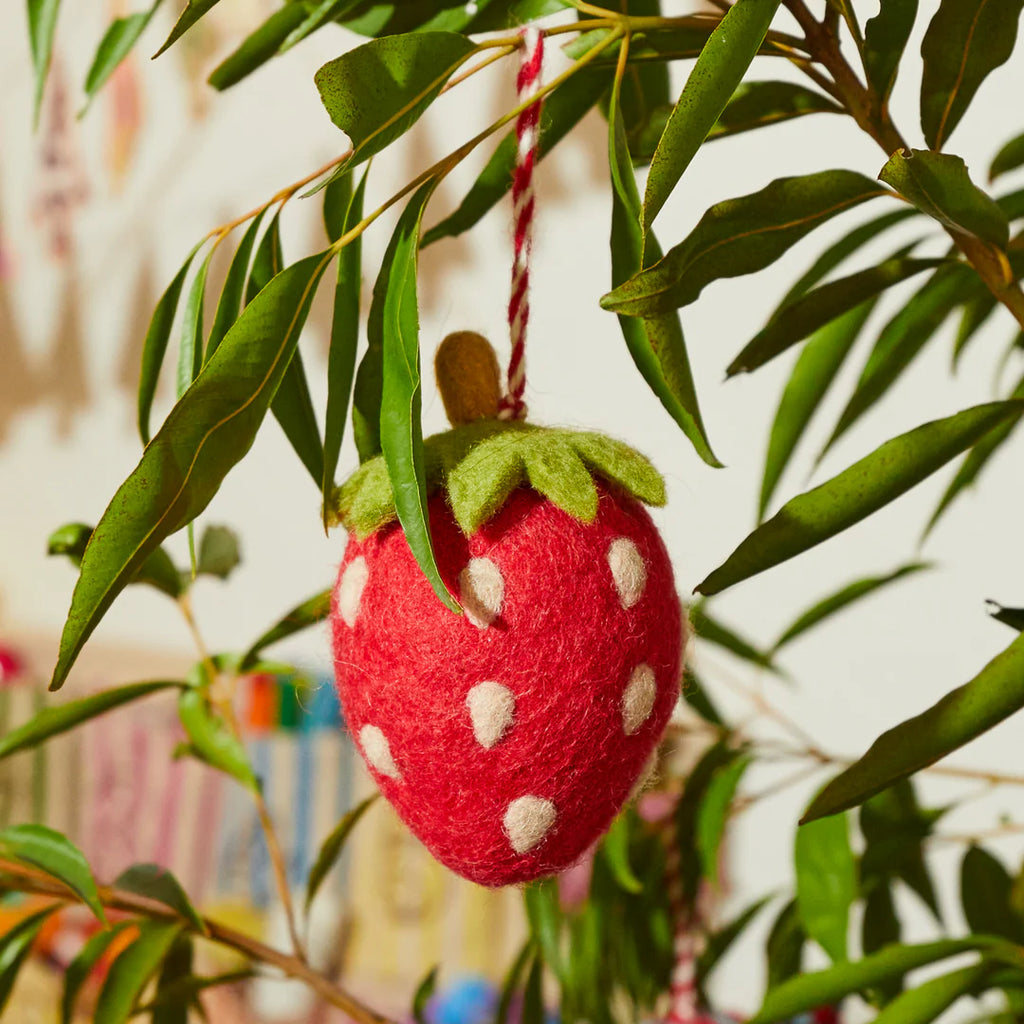 Joyeeta strawberry decoration