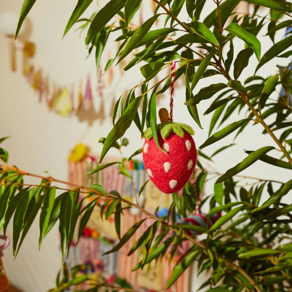 Joyeeta strawberry decoration