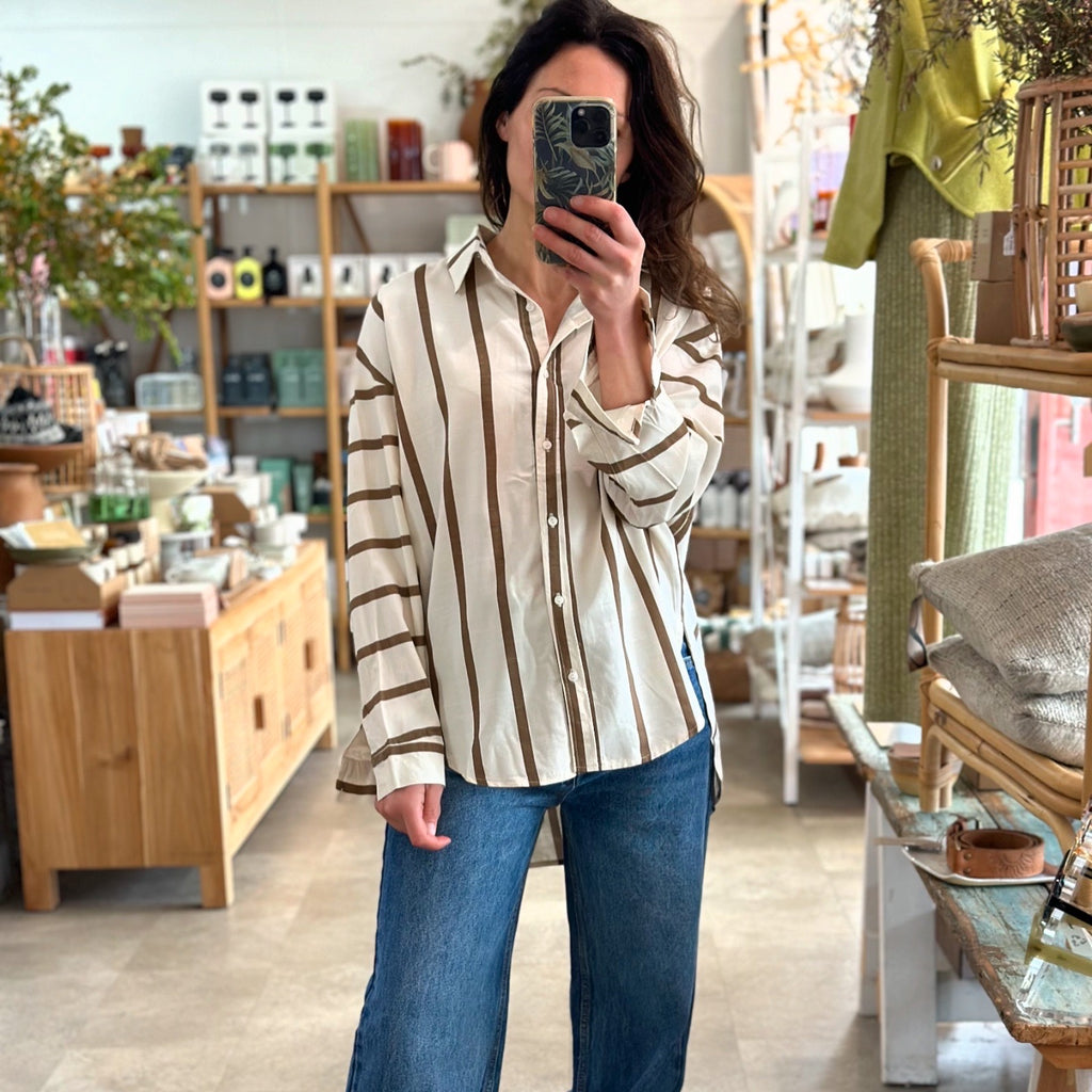 Maggie Stripe Shirt