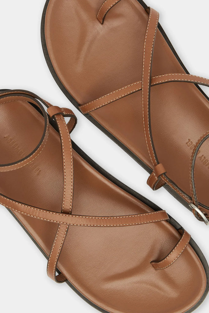 Hilary Leather Sandal Tan