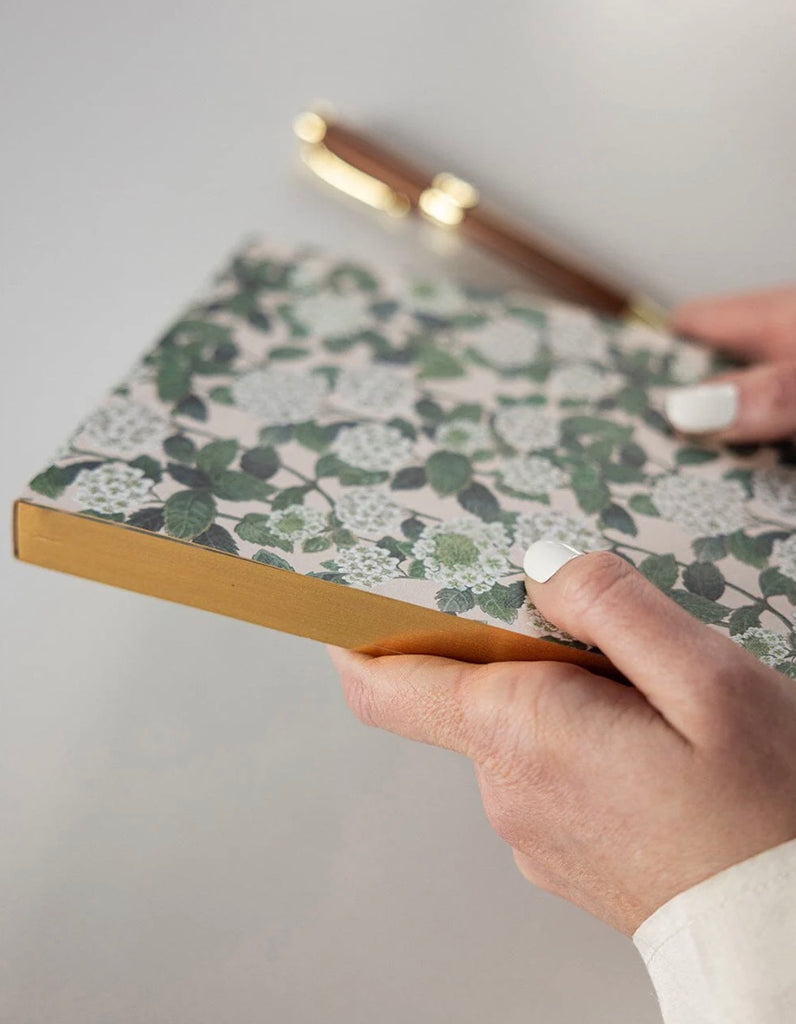 HYDRANGEA NOTEPAD JOTTER