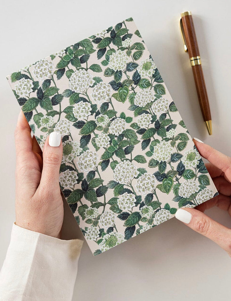 HYDRANGEA NOTEPAD JOTTER