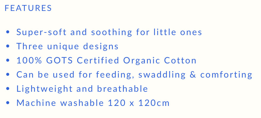 Lime checked organic cotton baby swaddle