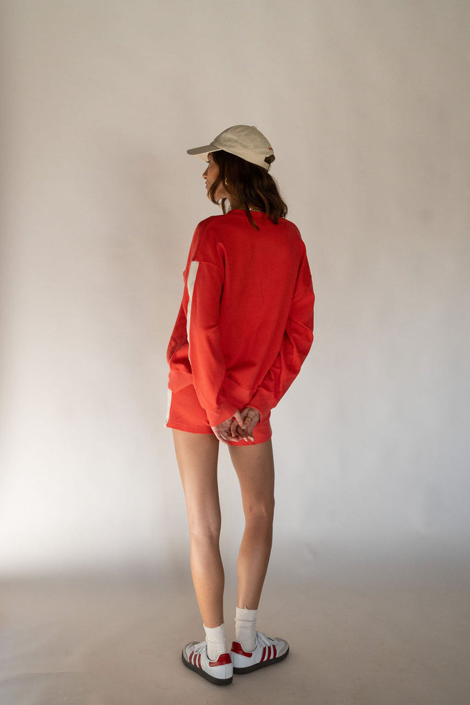 Maya Knit Short Lobster Red