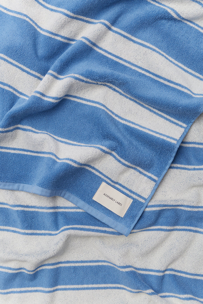 Multi Stripe Beach Towel Bahama / Cream Stripe