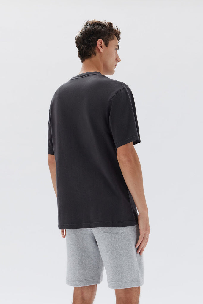 Knox Oversized Tee - washed black