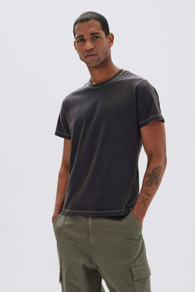 Evan Contrast Stitch Tee