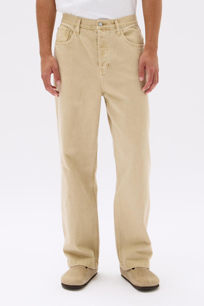 Mens Relaxed Jean Tan