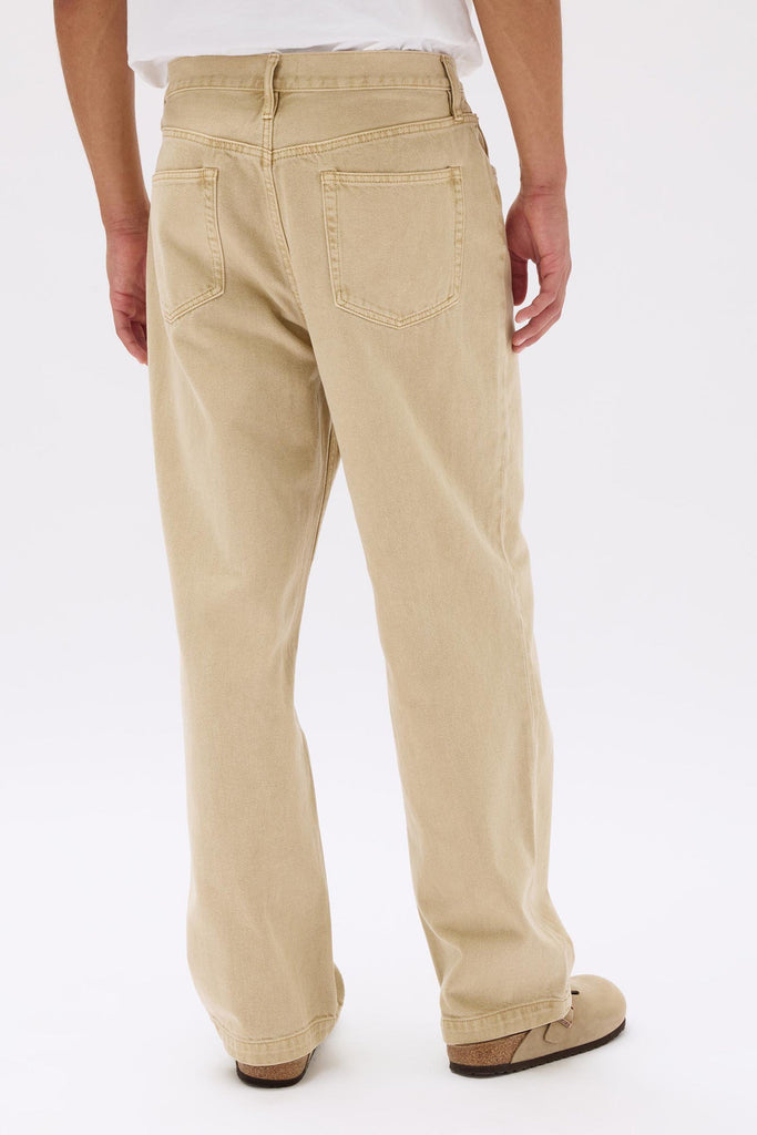 Mens Relaxed Jean Tan