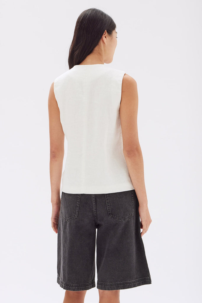 Calla Linen Top Antique White