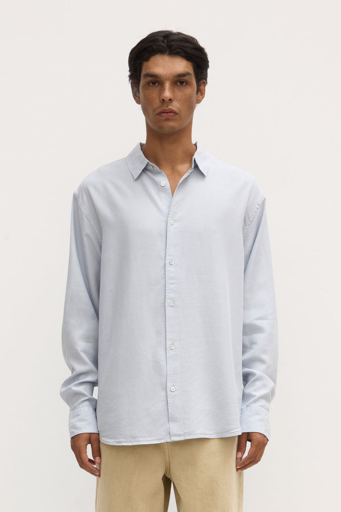 Miller long sleeve shirt blue haze