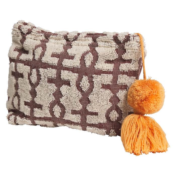 Amata Terry pouch - clove small