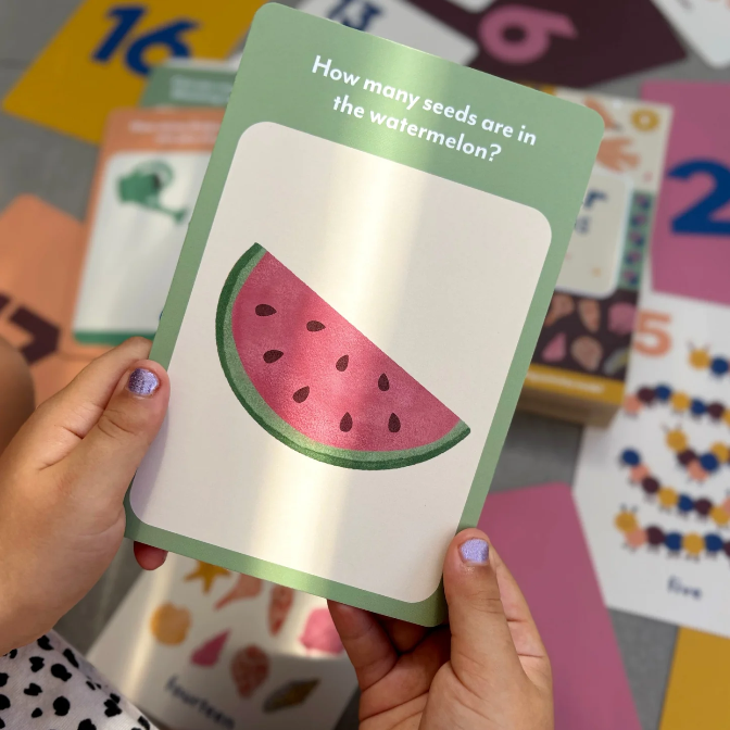 Illustrated Number Flashcards