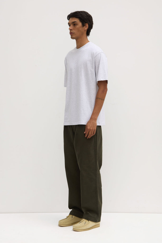 Knox Oversized Tee Grey Marle