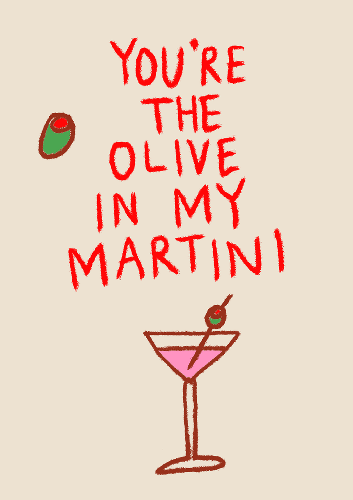 Olive in my Martini