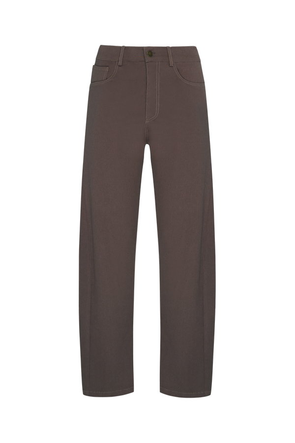 Guildford Cotton Pant Chocolate