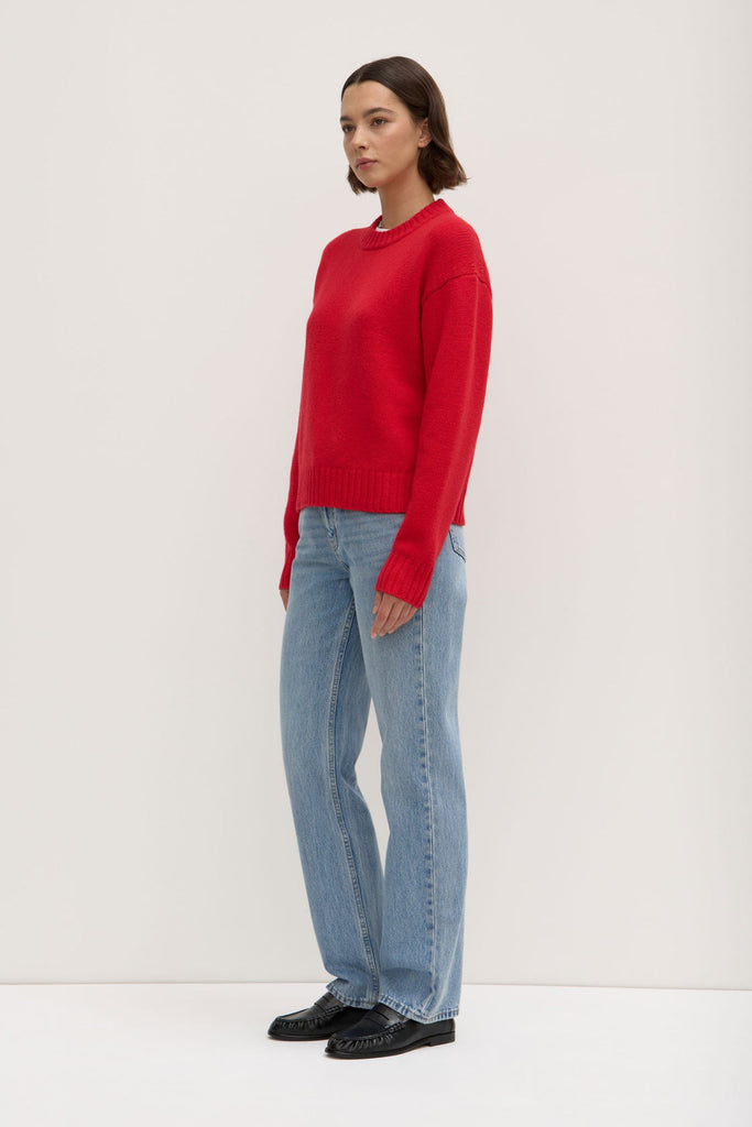 Beau Wool Merino Knit Goji