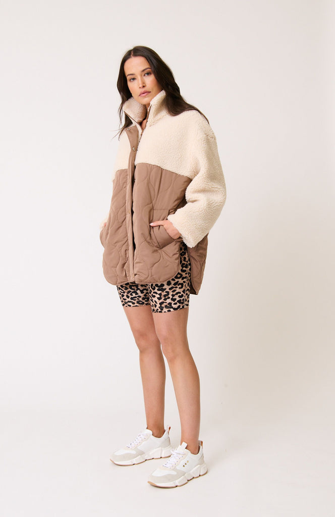 Brielle Jacket Fawn/Cream