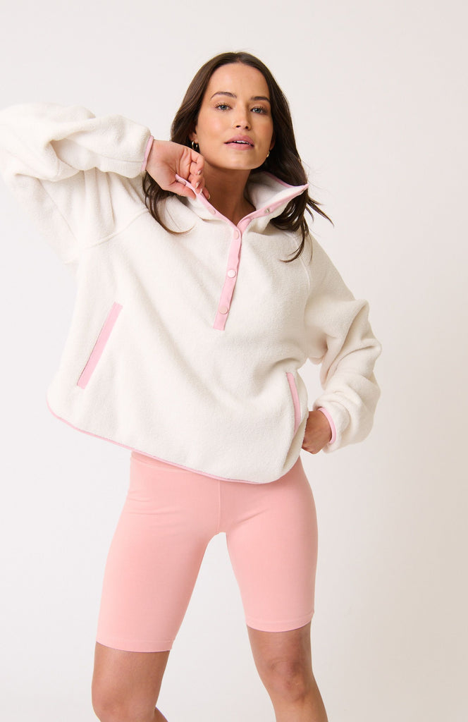 Mattie Pullover Cream/Sweet Pea