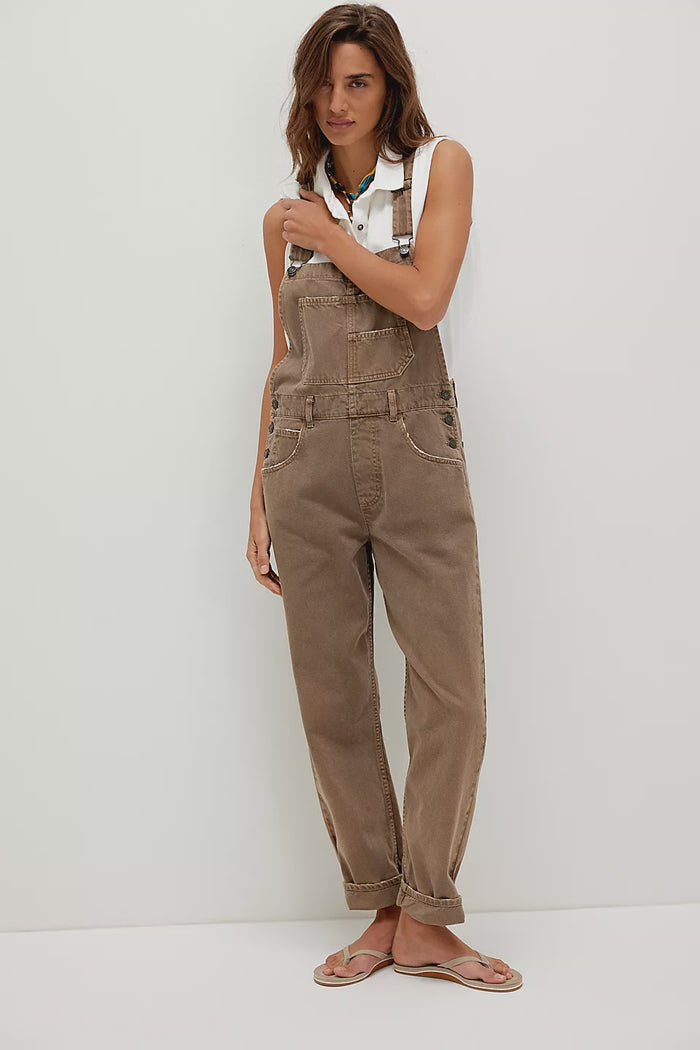 Ziggy denim overall lasso, free people, Mika and max