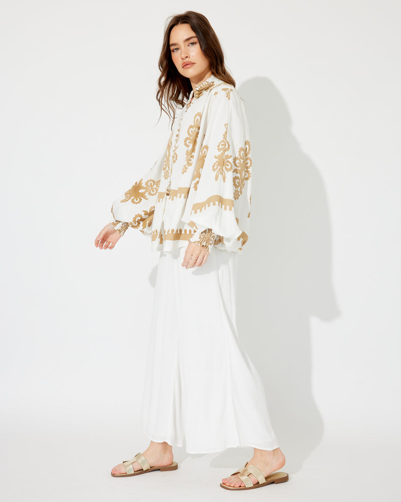 Dreams Blouse - Roma Ivory