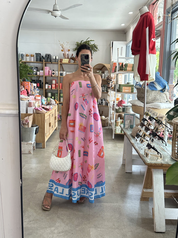 Pink Soleil Sirena Maxi Dress